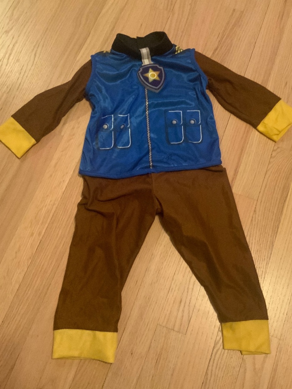 Nickelodeon kids Paw patrol Chase costume